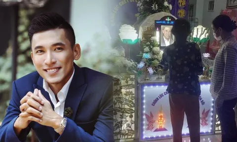 Xót xa hình ảnh đơn sơ trong tang lễ của soái ca 'Vì yêu mà đến' Phạm Hồng Hải Quân, nguyên nhân qua đời được hé lộ
