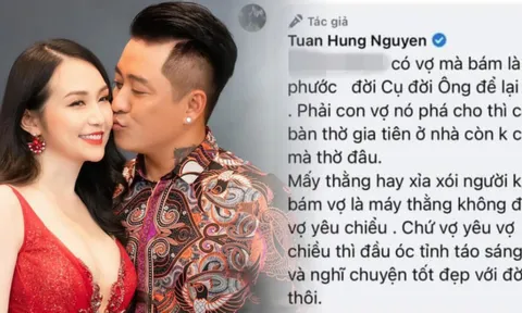 Tuấn Hưng đáp trả cực gắt khi bị antifan mỉa mai 'chạn vương hay nói đạo lý'