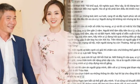 Bà xã Công Lý nổi đóa và đáp trả trước dòng bình luận tiêu cực của netizen