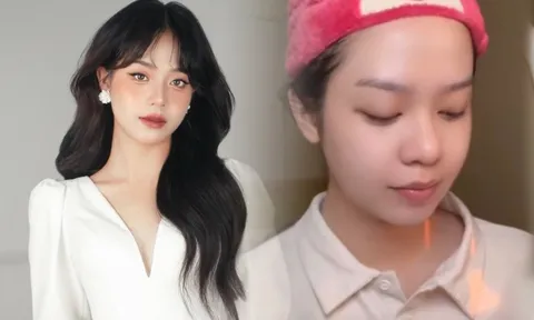 Hoa hậu Thanh Thủy vẫn tự tin để lộ mặt mộc bất chấp khen chê