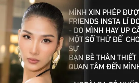 Á hậu Hoàng Thùy mở ‘đại hội hủy kết bạn’ trên MXH khiến CDM xôn xao