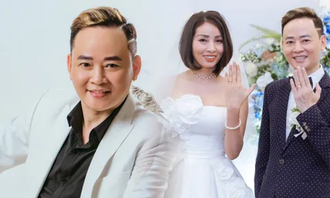 Diễn viên Tùng Dương cưới lần 4 vẫn thấy run và bối rối