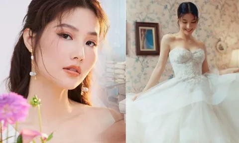 Diễm My khoe nhan sắc mỹ miều trong trang phục cô dâu sau màn cầu hôn thế kỷ