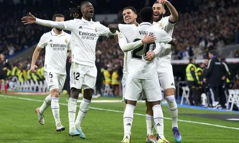 Hạ gục 'Bầy Dơi', Real Madrid tiếp tục phả hơi nóng lên Barca trong cuộc đua vô địch