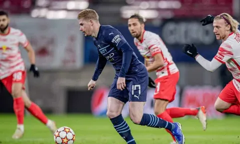 Sa lầy trên đất Đức, Man City nối dài sự thất vọng của nước Anh tại Champions League