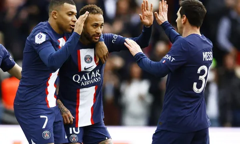Messi cùng Mbappe tiếp tục nổ súng, PSG xây chắc ngôi đầu