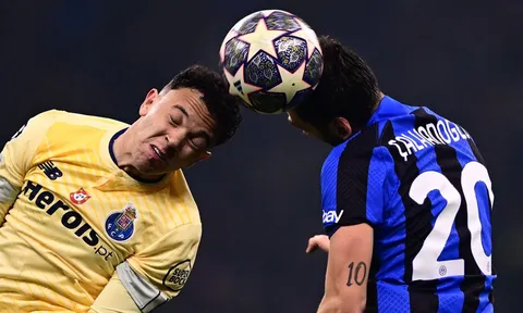 'Gã đồ thẻ' lãnh thẻ đỏ, Inter Milan quả cảm giành vé vào tứ kết Champions League