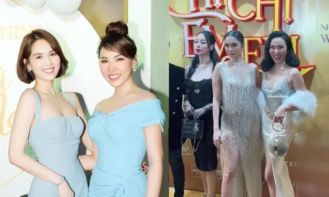 Quỳnh Thư bất ngờ xuất hiện thân thiết cùng Ngọc Trinh, xóa tan tin đồn 'cạch mặt'