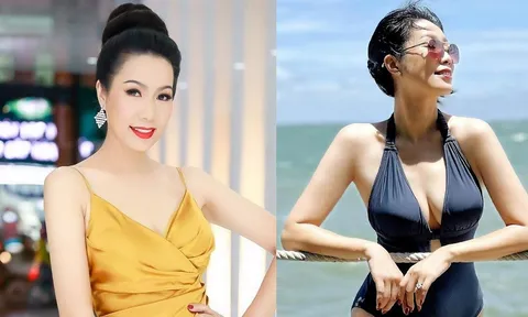 NSƯT Trịnh Kim Chi tự tin diện bikini, khoe hình thể nuột nà 'hết nước chấm' ở tuổi 52