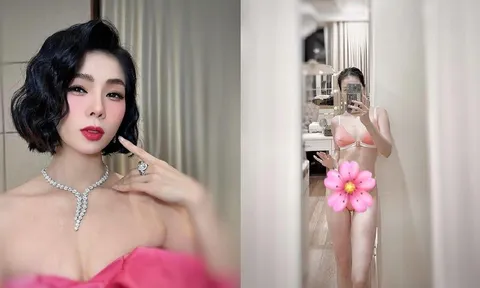 Lệ Quyên táo bạo với bikini 2 mảnh, phô bày thân hình cực phẩm ở tuổi 42