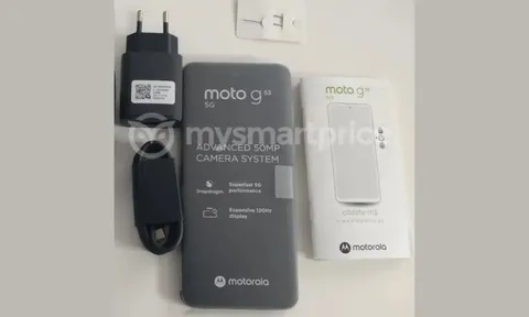 Moto G53 chuẩn bị ra mắt toàn cầu, lộ diện hình ảnh thực tế