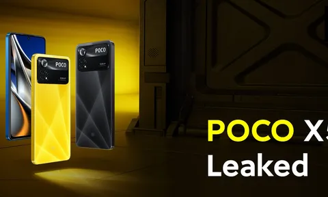 POCO X5 lộ diện toàn bộ thông số kỹ thuật: Màn hình 6,67 inch, camera 48MP, pin 5000 mAh