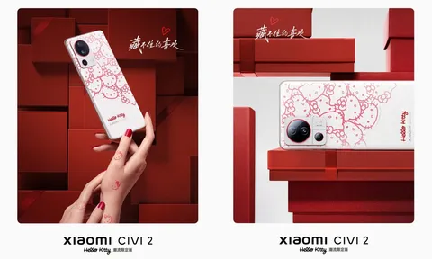 Xiaomi sắp trình làng phiên bản giới hạn đặc biệt Civi 2 x Hello Kitty