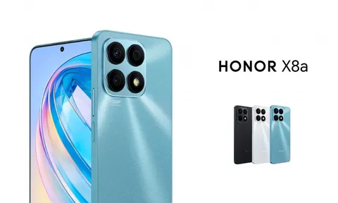 Honor X8a trình làng với màn hình 90Hz, camera chính 100MP, chip Helio G88