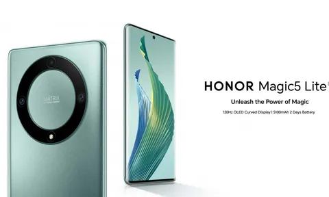 Honor Magic5 Lite ra mắt: Snapdragon 695, sạc 40W, màn hình OLED cong 6,67 inch