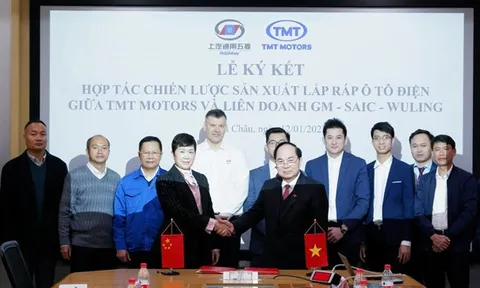 TMT Motors hợp tác với liên doanh GM - SAIC - WULING để sản xuất, lắp ráp ô tô điện mini ở Việt Nam