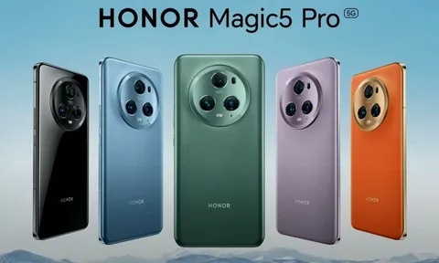 Honor ra mắt dòng Magic 5 gồm 2 phiên bản, đi kèm nhiều cải tiến về cụm camera
