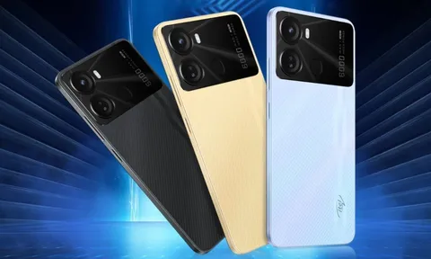 Itel P40 ra mắt với pin siêu trâu 6000 mAh và màn hình lớn ngang Galaxy S23 Plus