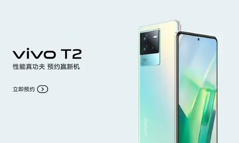 Vivo sắp ra mắt dòng T2 gồm 2 phiên bản: vivo T2 5G và vivo T2x 5G