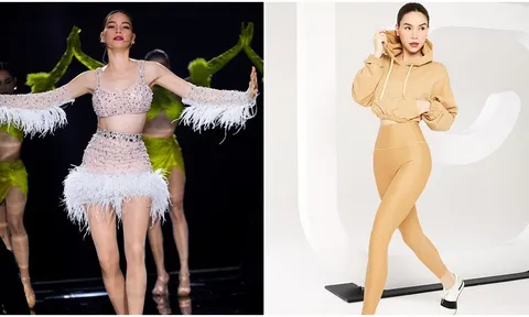 Diện quần da bó sát, Hồ Ngọc Hà lộ vòng 2 thực sự trước ống kính khiến nhiều người ngỡ ngàng