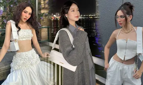 Lần đầu dùng túi hiệu, Hoa hậu Thanh Thủy đã 'đụng hàng' Thùy Tiên và Mai Phương