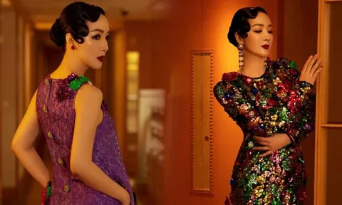 Hoa hậu Giáng My khoe vẻ đẹp vượt thời gian, xứng đáng là 'biểu tượng nhan sắc' Việt Nam