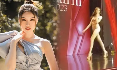 Thanh Thanh Huyền lại gây thất vọng trong bán kết Miss Charm 2023