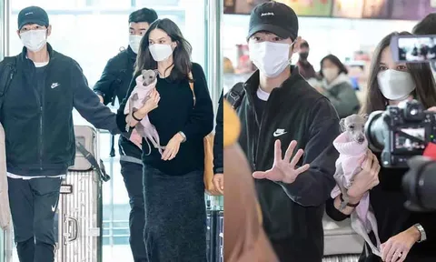 Song Joong Ki công khai xuất hiện cùng vợ, sẵn sàng làm một hành động mà chưa từng làm với Song Hye Kyo