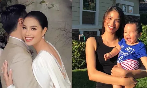 Hoa hậu Phạm Hương bất ngờ khoe cận ảnh ông xã đại gia sau bao năm giấu giếm