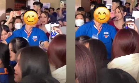 Hoa hậu Thùy Tiên hết hồn khi bị đám đông bao vây, chật vật di chuyển: Nhan sắc qua camera thường gây chú ý