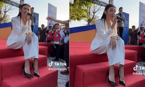 Video: Hoa hậu Thùy Tiên trổ tài ca hát, 1001 biểu cảm hài hước khi 'quên lời' khiến CDM cười ngất