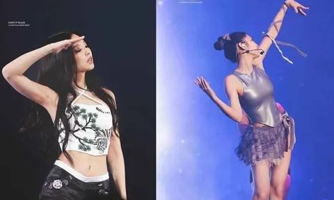 Mặc đồ ngắn cũn cỡn, Jennie (BLACKPINK) gặp sự cố tốc ngược váy trước hàng triệu người