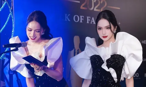 Hoa hậu Hương Giang ngày càng lên hương về nhan sắc