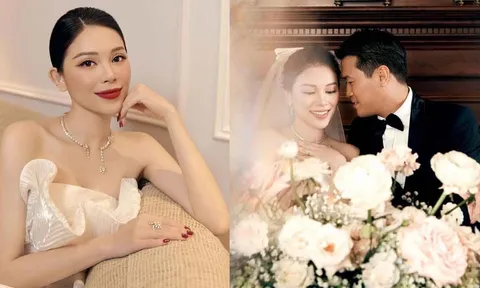 Linh Rin khoe ảnh cưới lãng mạn chuẩn quý tộc bên hôn phu