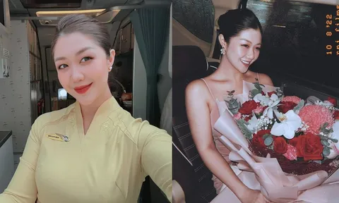 Nữ tiếp viên trưởng 9x hãng hàng không quốc gia xinh đẹp, sở hữu gia thế hoàng tộc gây bão