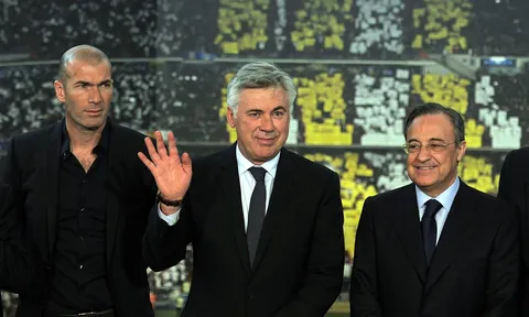 Ngã ngũ vụ HLV Zinedine Zidane trở về Real Madrid để thế chỗ Ancelotti