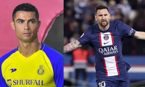 Gánh Mbappe 'còng lưng', Messi chính thức vượt kỷ lục vĩ đại của Ronaldo
