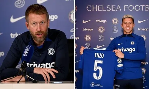Graham Potter lần đầu lên tiếng về việc Chelsea mua sắm 'điên rồ'