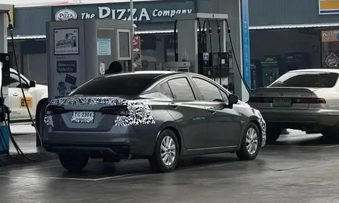 Nissan Almera 2023 lộ diện tại Thái Lan, thêm "lực" đấu Toyota Vios