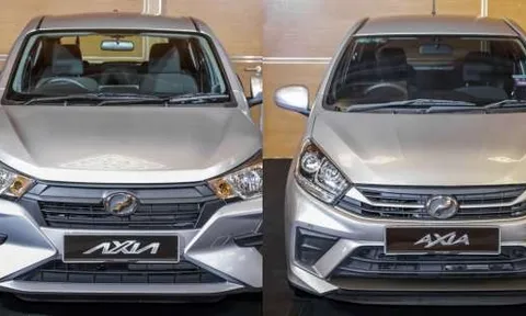 Perodua Axia 2023 - Bản sao của Toyota Wigo, vừa ra mắt đã "bán chạy như tôm tươi"