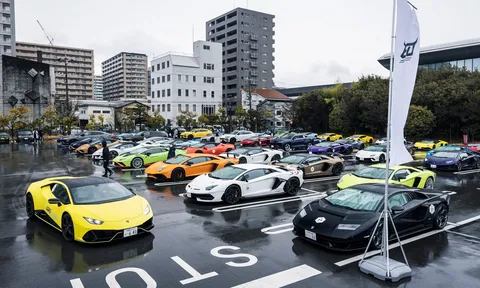 Lamborghini lập kỷ lục thế giới với dàn "siêu phẩm" lớn nhất từ trước đến nay
