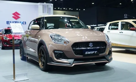 Chiêm ngưỡng Suzuki Swift Mocca Cafe Edition 2023: Diện mạo mới thể thao, màu không chê vào đâu được!