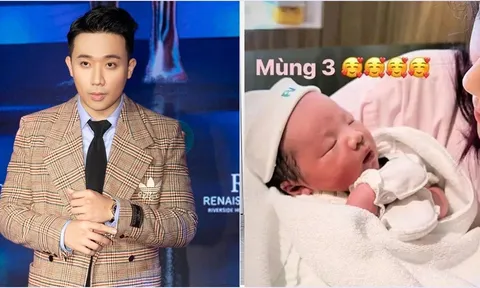 Gia đình Trấn Thành đón thêm thành viên mới, chính chủ công khai luôn diện mạo em bé