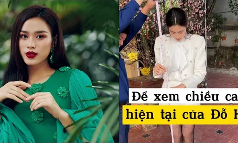 Video: Đỗ Thị Hà công khai đo chiều cao, chỉ số hiện tại bao nhiêu?