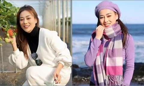 Phương Oanh khoe nhan sắc xinh đẹp, dòng trạng thái đầy ngọt ngào
