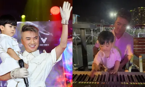 Video: Mới tí tuổi, quý tử nhà Đàm Vĩnh Hưng đã có máu âm nhạc, làm hành động khiến ai nấy trầm trồ