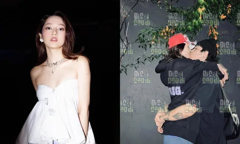 Giữa tin đồn sinh con, MXH lại xôn xao ảnh Bảo Anh ôm hôn thắm thiết 1 chàng trai: Danh tính là ai?