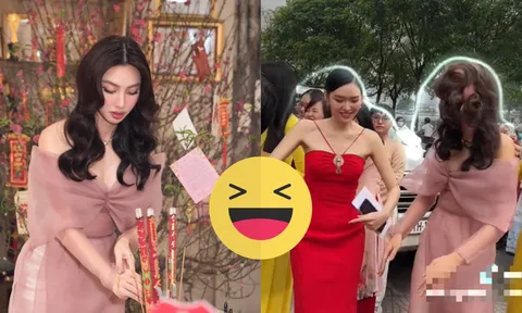 Video: Vừa lộ diện đẹp như búp bê sống, vài giây sau Thùy Tiên đã tự đạp đổ hình tượng của mình