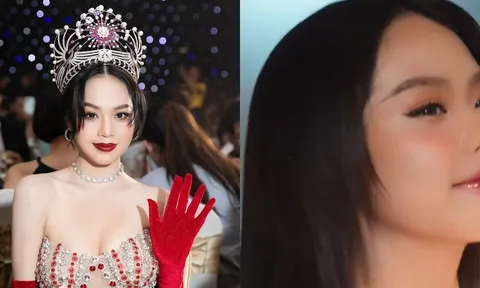 Video: Tân Hoa hậu Thanh Thủy khoe nhan sắc, 'zoom' cận gương mặt mới bất ngờ