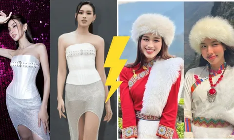 Đỗ Thị Hà - Thùy Tiên sơ hở là 'đụng hàng' chan chát: Đọ sắc chẳng ai chịu thua ai